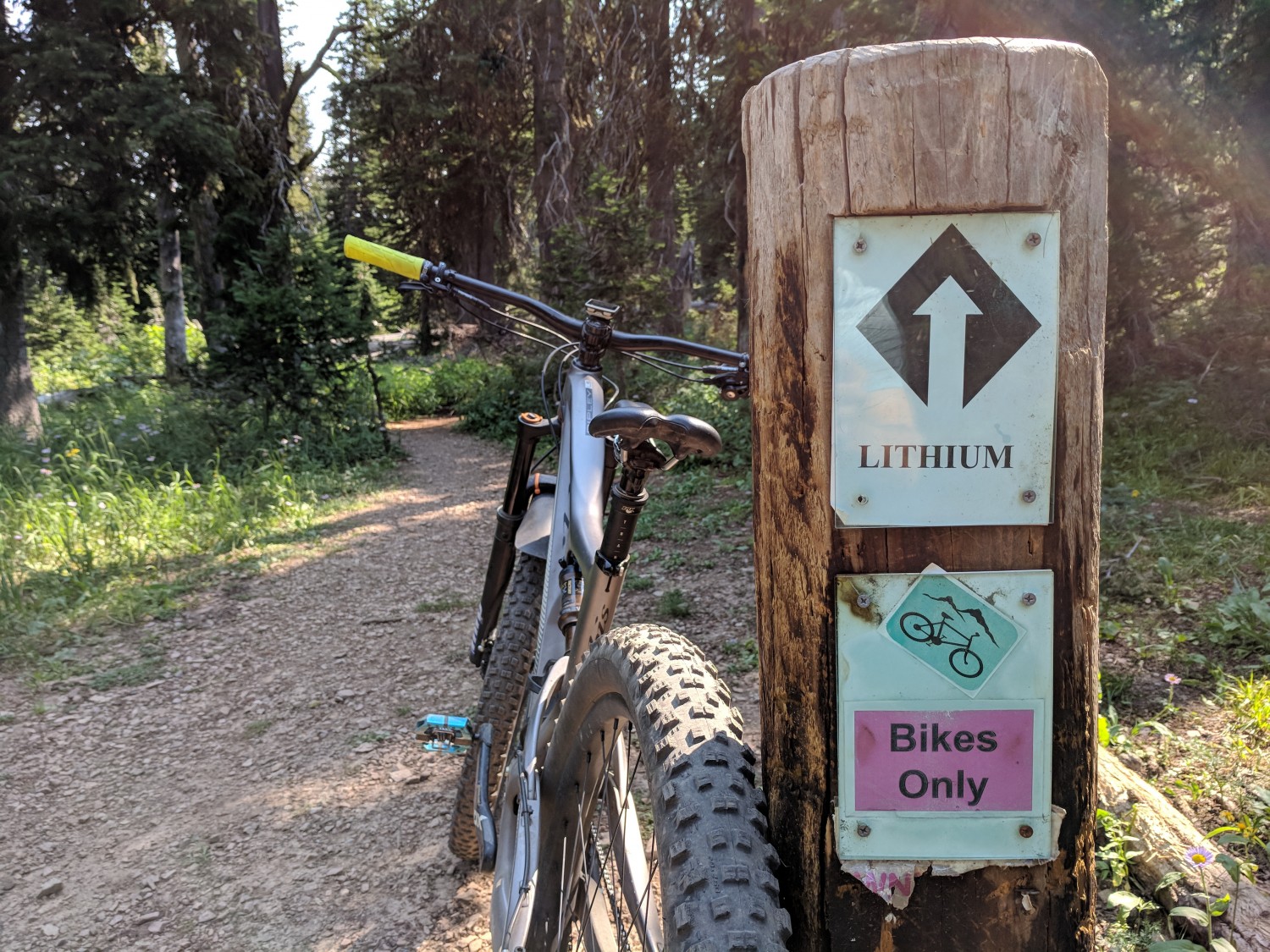 Lithium Bike Only Trail
