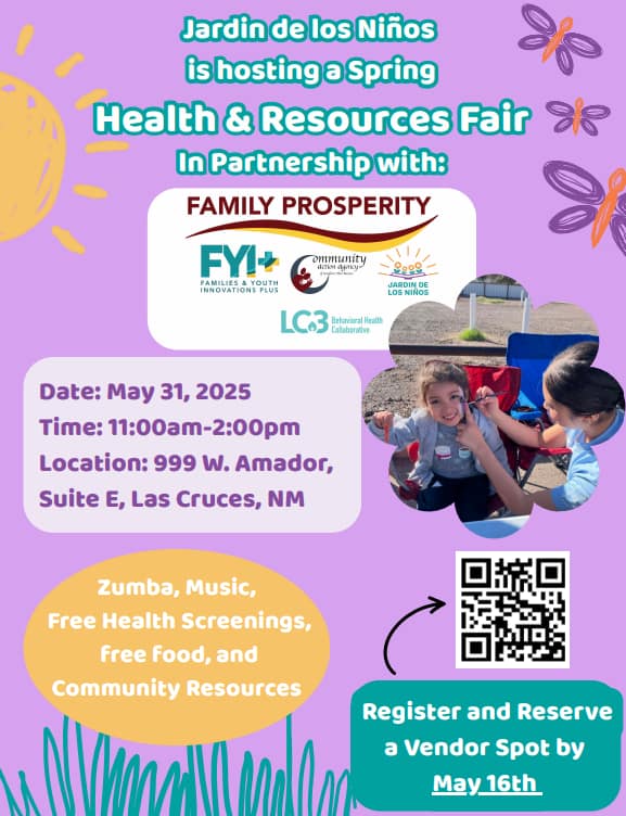 Spring health & resource fair (fp) flyer