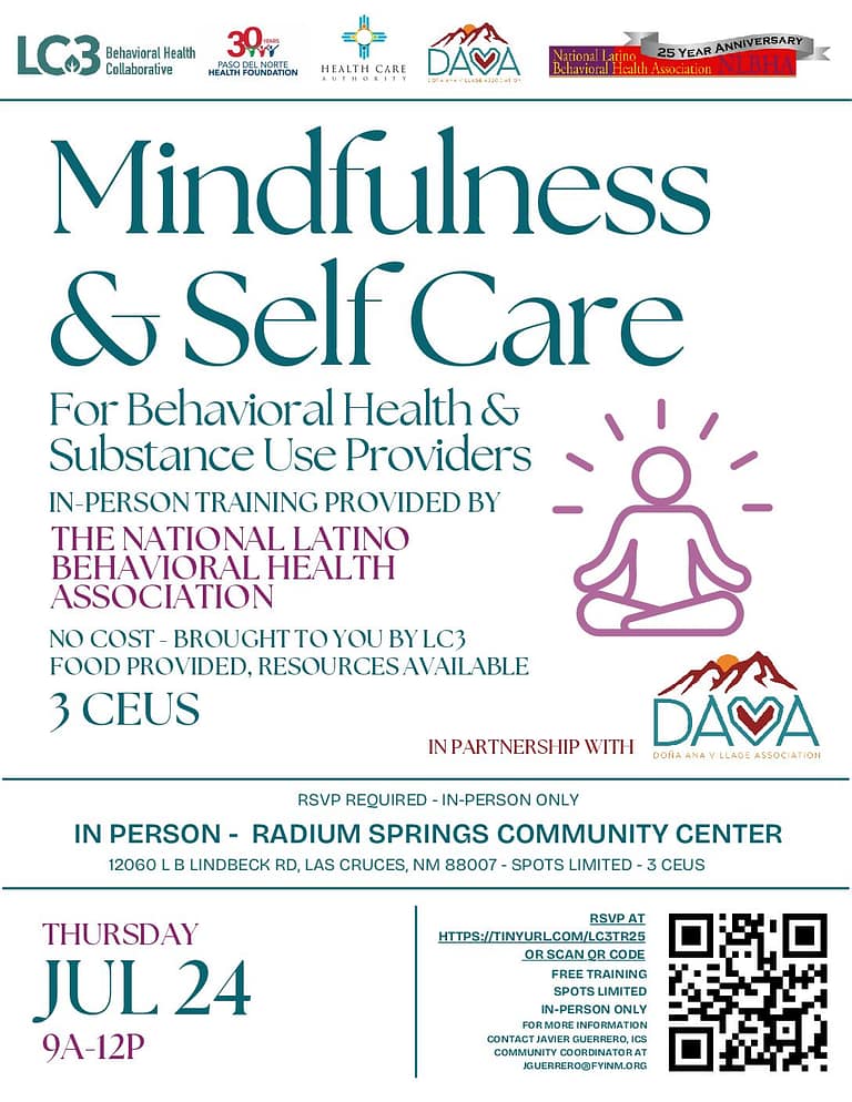 LC3 & NLBHA & DAVA Mindfulness Training