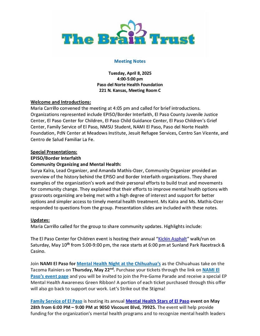 Brain Trust Meeting Notes 4 8 2025 Final