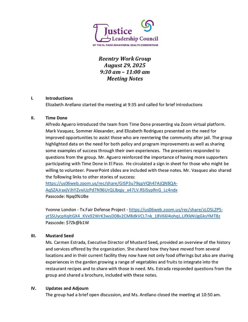 JLC Reentry Meeting Notes 8 29 25 FS