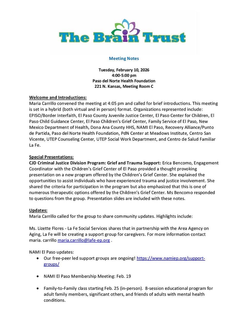 Brain Trust Meeting Notes 2 10 2026 FS