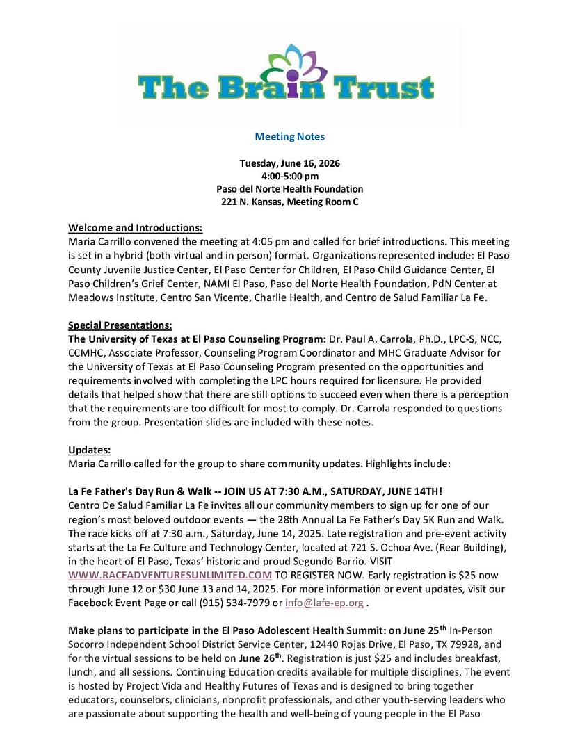 Brain Trust Meeting Notes 6 16 2026 FS