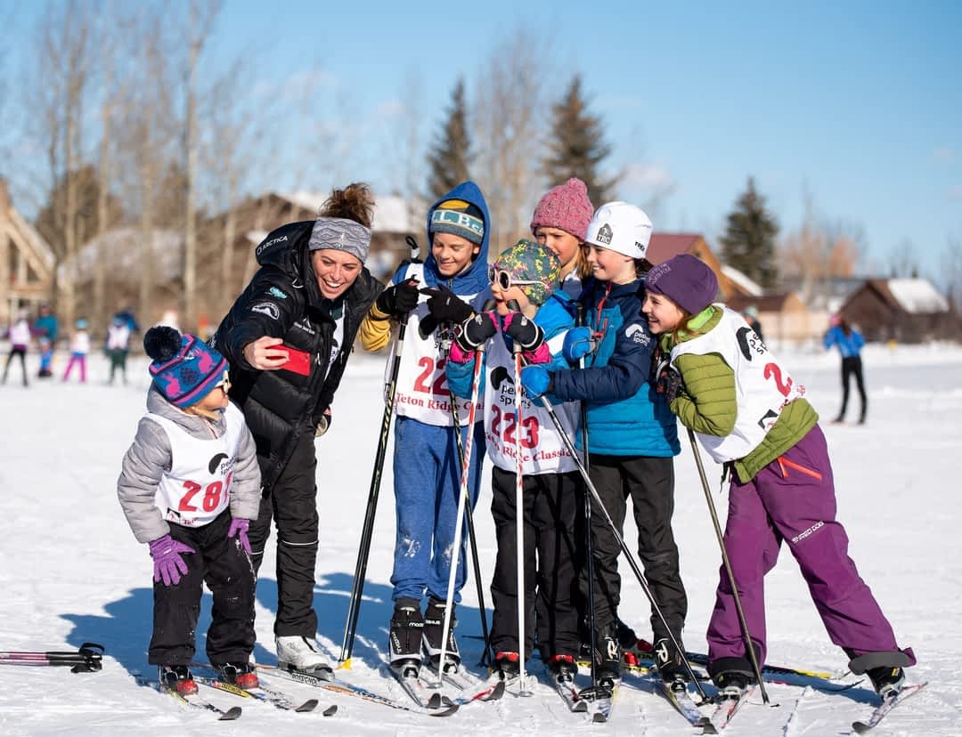 Grand Targhee Ski & Snowboard Foundation, Experience the ultimate winter sports education with the Grand Targhee Ski & Snowboard Foundation! Nestled in the picturesque settings of Ski Idaho and just a stone's throw away from Wyoming ski team territory, our foundation is dedicated to nurturing young talents. Whether you're part of the Driggs ski team or the dynamic Victor ski team, our ski academy offers unparalleled training opportunities. Join us for exhilarating snowboard events and freeride competitions that push boundaries and foster skill development. Witness a group of children in colorful winter attire mastering their craft on snow, guided by seasoned instructors passionate about winter sports education. Discover how we elevate each athlete's journey at Grand Targhee Ski & Snowboard Foundation—where passion meets precision!.