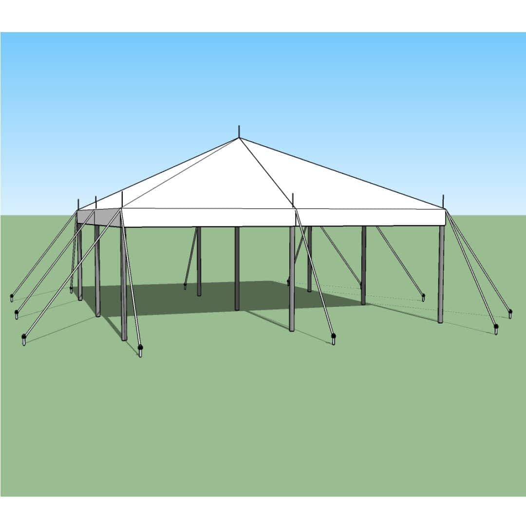 20x20 Pole Tent
