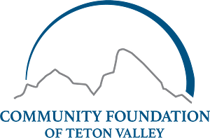 Teton Valley Non-Profits, The Community Foundation of Teton Valley Logo showcases a stylized mountain range with an arch above the text, symbolizing their commitment to elevating local non-profits and businesses. Through charitable giving and strategic support, they foster a thriving community by providing essential resources, grants, and guidance to organizations dedicated to making a positive impact in the region. This unified effort strengthens the social fabric of Teton Valley, ensuring sustainable growth and collective well-being. The Tin Cup Challenge & Run is the CFTV annual giving event day.