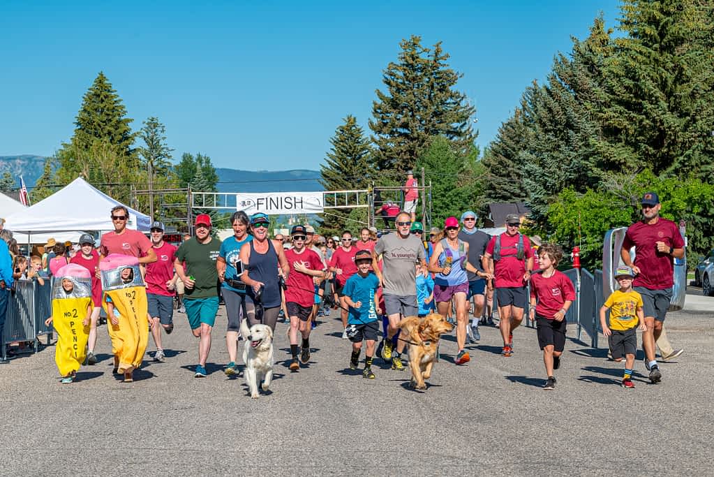 Accept the Challenge! community counts, teton valley, Tin Cup