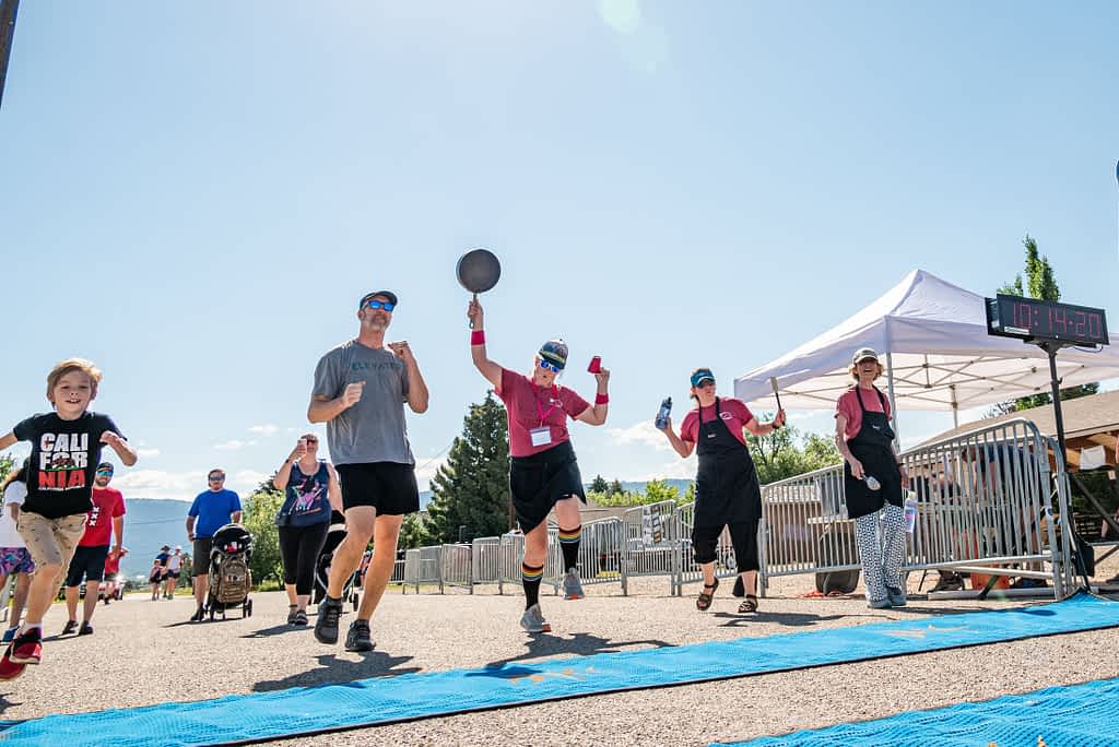 Accept the Challenge! community counts, teton valley, Tin Cup