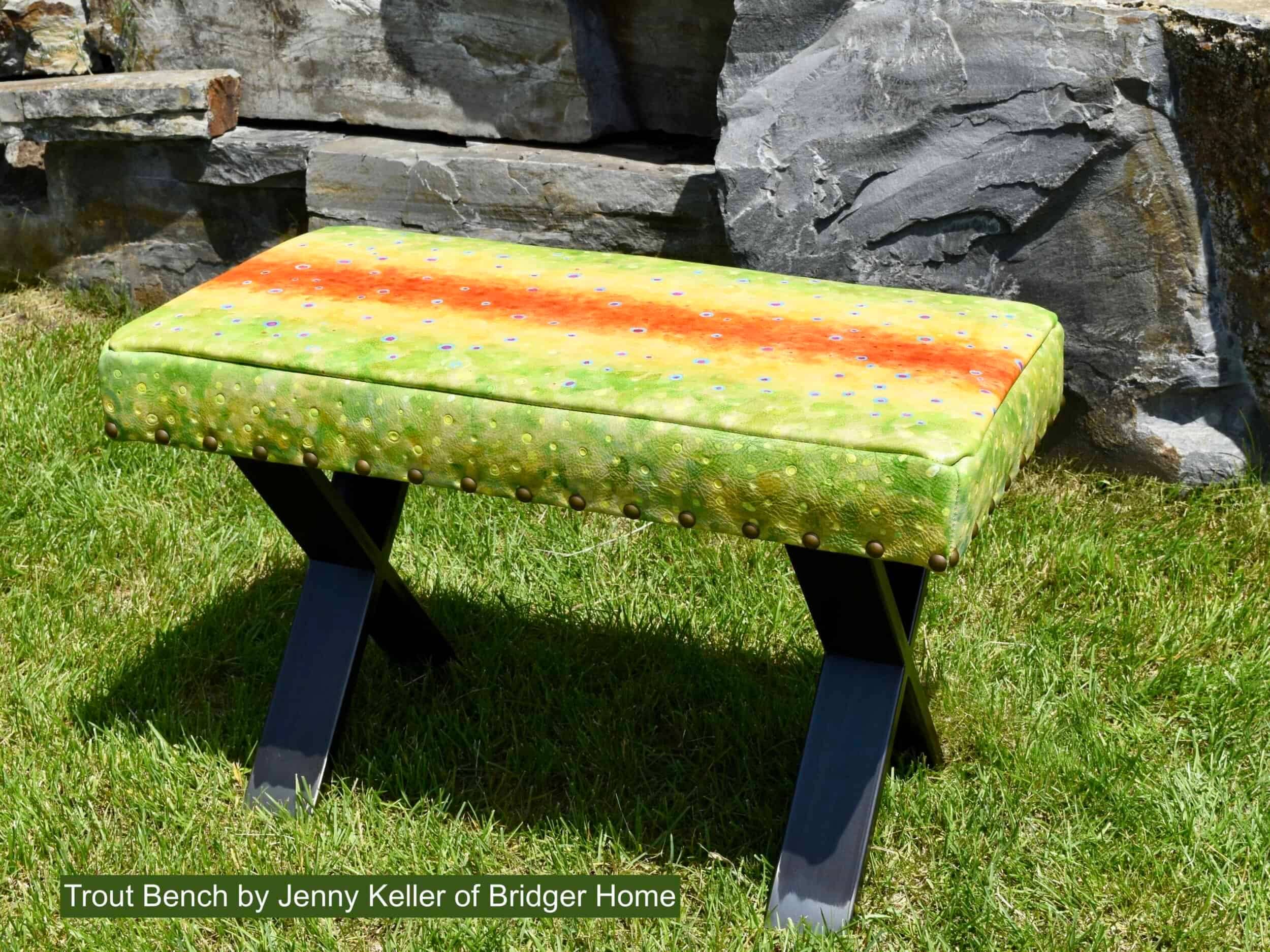 brook trout bench