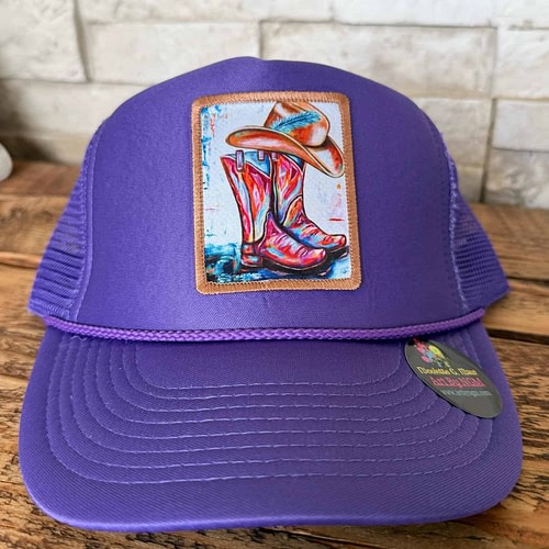 il_fullxfull.7963307950_iyvt.jpg Custom Artwork onTrucker Hat
