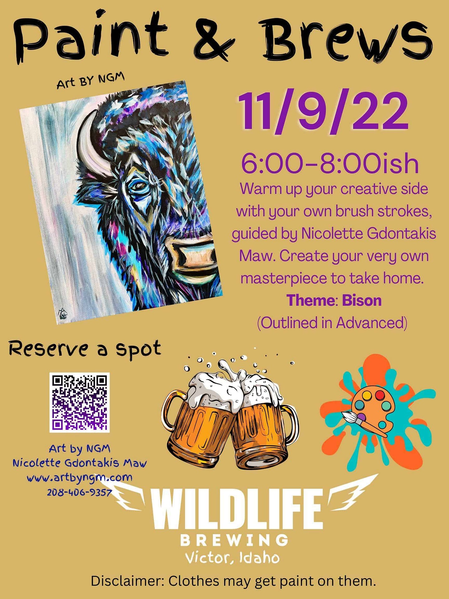 Paint & Brews @ Guidepost Brewing