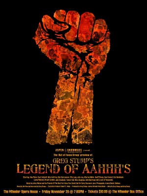 Collector's Edition  Legend of Aahhh's Poster From Aspen Premiere