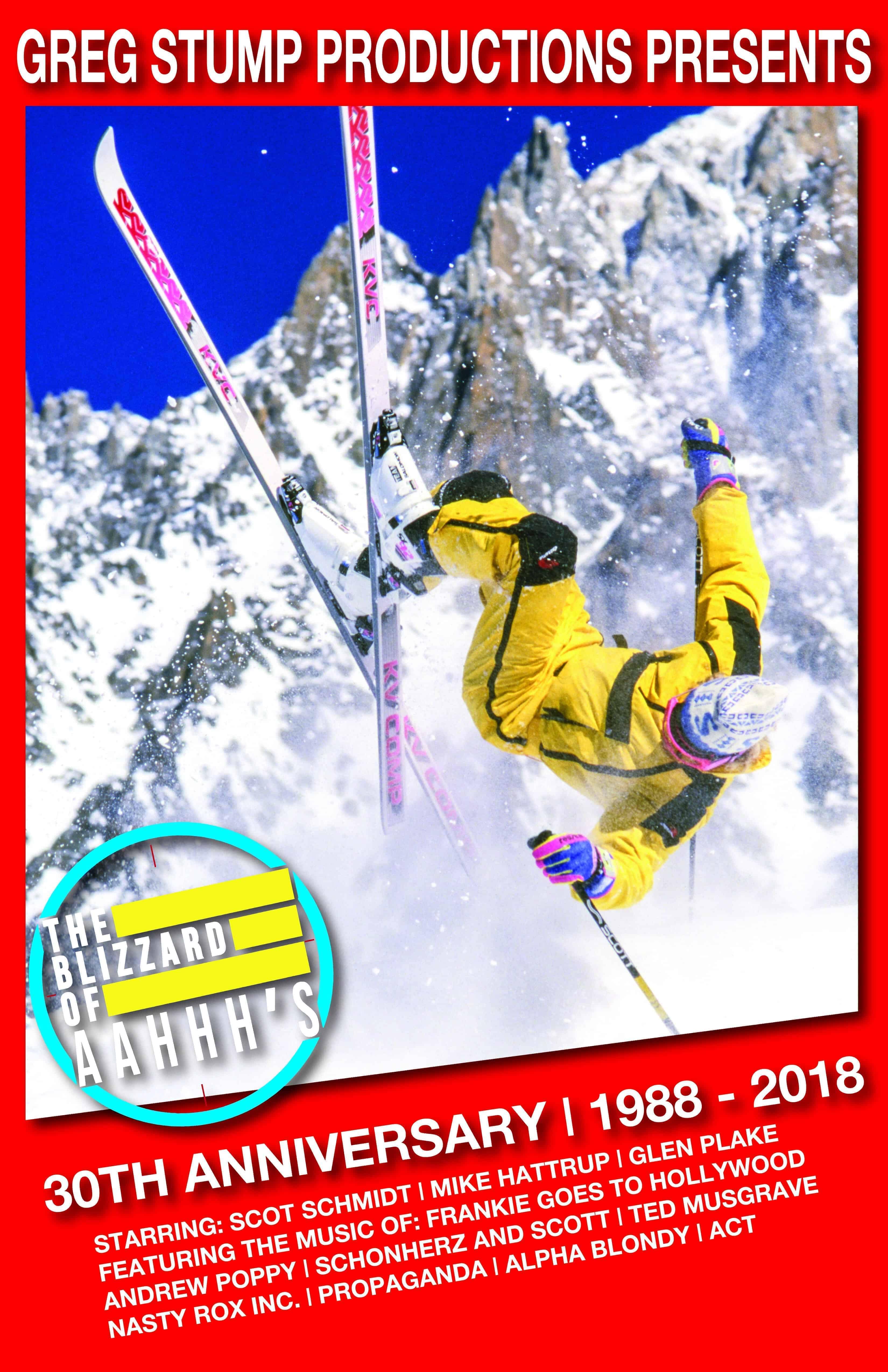 Scot Schmidt  Re-Entry Blizzard of Aahhh's 30th Anniversary Poster