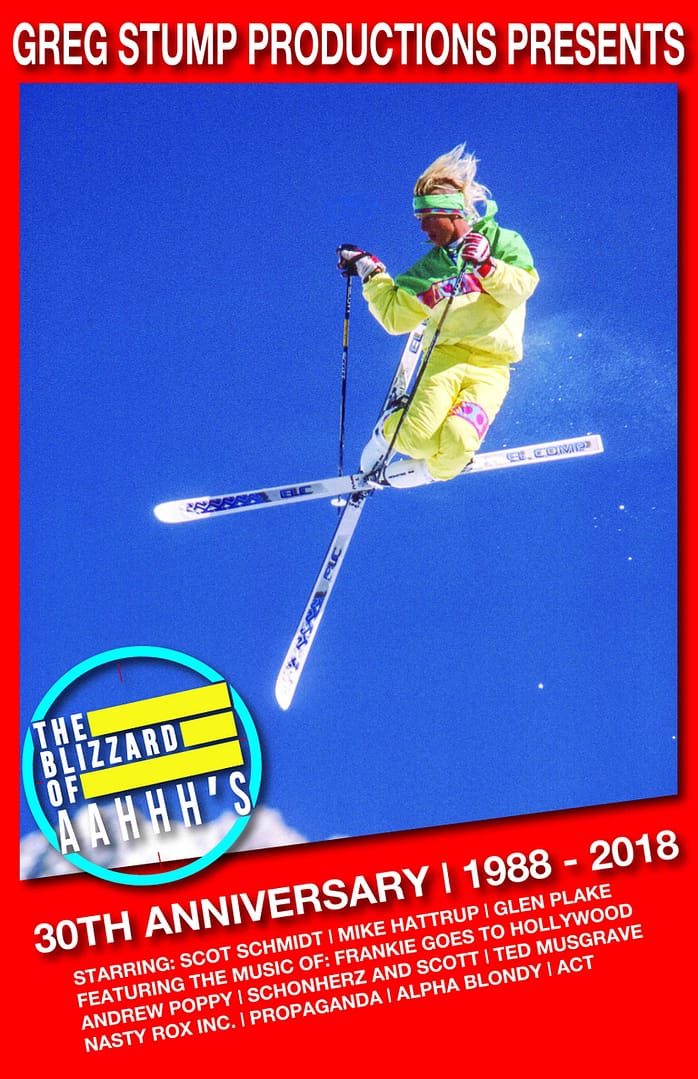 Glen Skiing Cool, Blizzard of Aahhh’s 30th Anniversary Poster