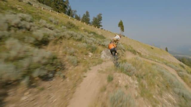 Teton FreeRiders Pint Night starts right now @tmurestaurant. 💯 of proceeds from the Pint of The Night go straight back to building more of this! 
🎥: @kgb_productions 
🚲: @selmtron & @dakotaraybikes