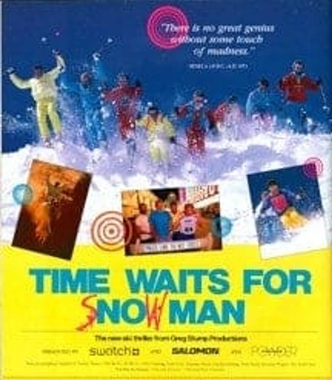 Time Waits For Snowman (DVD) – Greg Stumps, Blizzard Snow Store